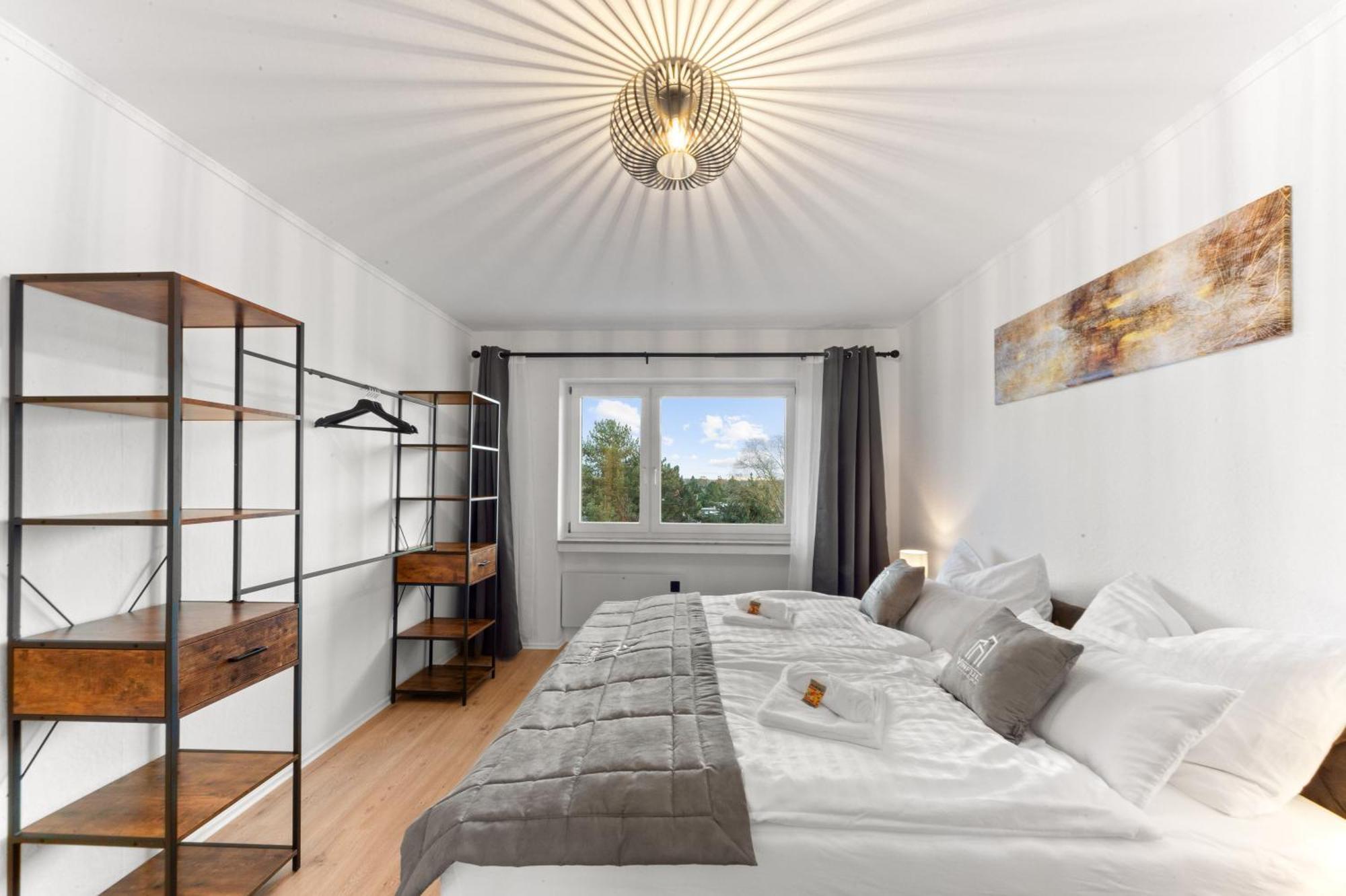 Vinful: Premium-Apartment Mit Balkon Und Parkplatz Mülheim an der Ruhr Buitenkant foto