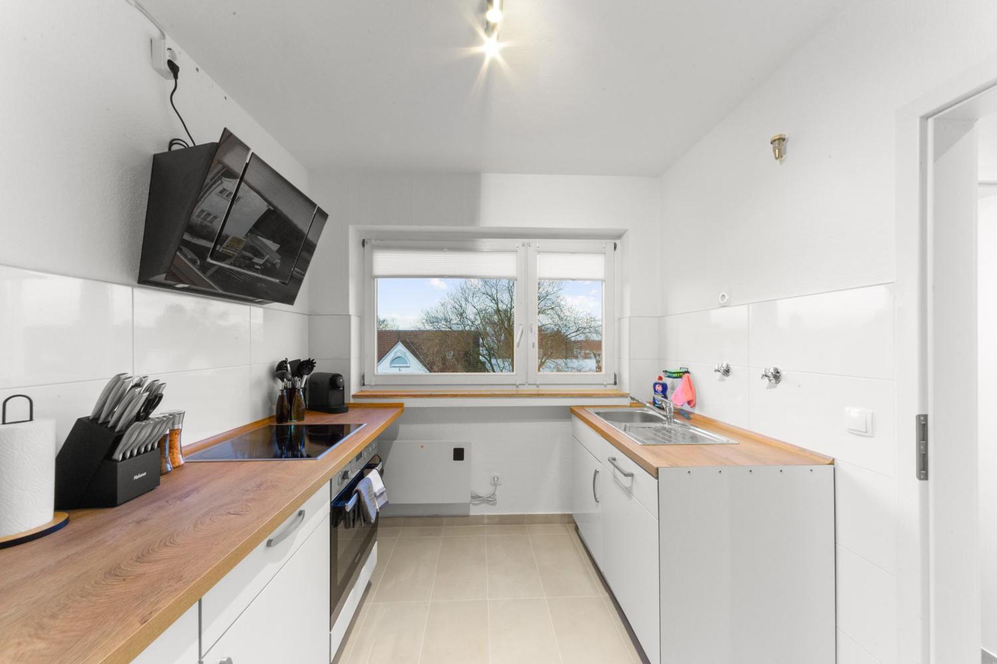 Vinful: Premium-Apartment Mit Balkon Und Parkplatz Mülheim an der Ruhr Buitenkant foto